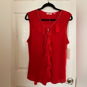 Brand new plus size sleeveless top